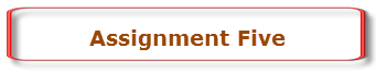 Assignment Five