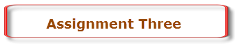 Assignment Three